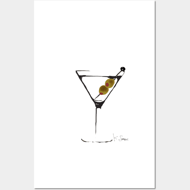 Martini Time Wall Art by kschowe